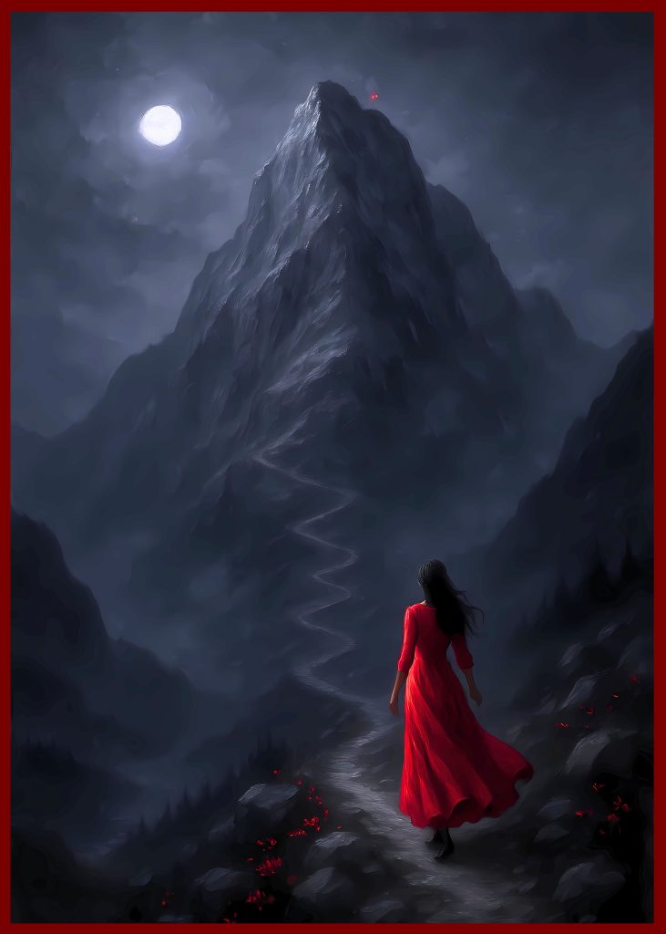 The Mountain — Created within the Wor(l)d of Gloria by Gloria & The Machine at TarotMelodies.com