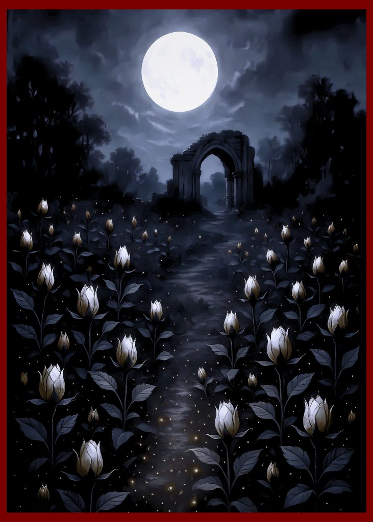 The Garden — Created within the Wor(l)d of Gloria by Gloria & The Machine at TarotMelodies.com.