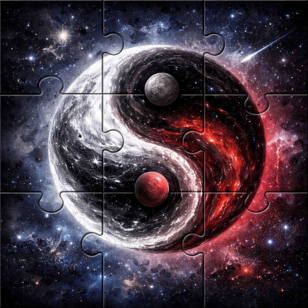 Like yin and yang in the cosmos, movement and stillness live together.
