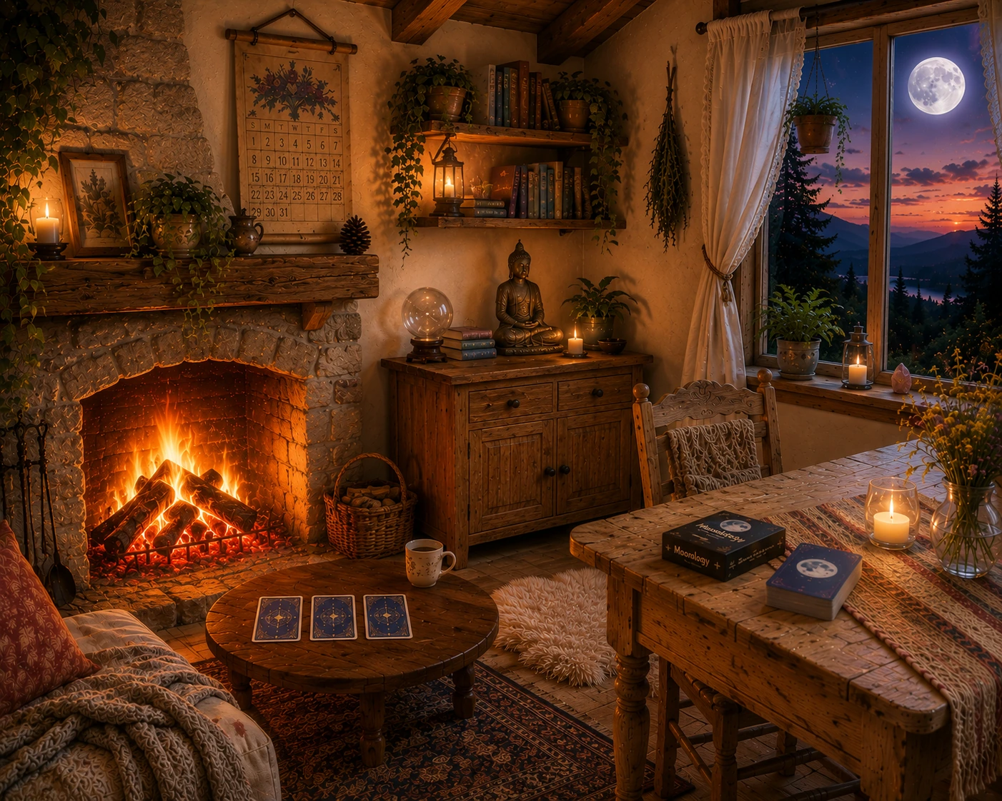 Inside Gloria Cottage